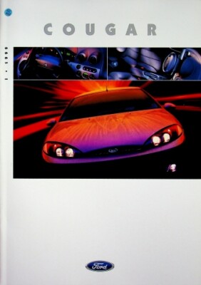 288582) Ford Cougar Prospekt 12/1998