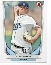 (45) 2014 Bowman Prospect #BP84 Ryne Stanek HOUSTON ASTROS Rookie card Lot P