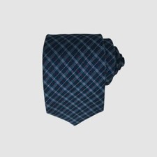  59 Bloomingdale's Men's Blue Stripe Formal Silk Classic Neck Tie Size 62x3.25