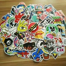 1000 Stickers Bomb Decals Pack Vinyl Car Skateboard Laptop Luggage Graphics Lot