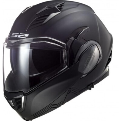 Modular Helm Ls2 Ff900 Valiant Ii Solid Schwarz Größe XS