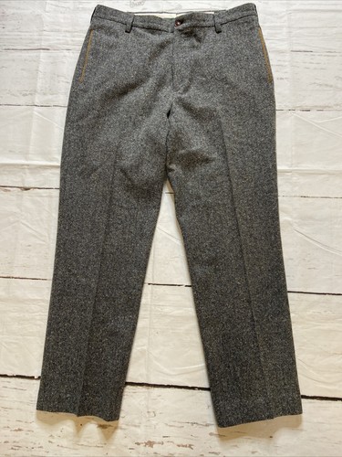 ORVIS Men's Gray Wool Donegal Fleck 