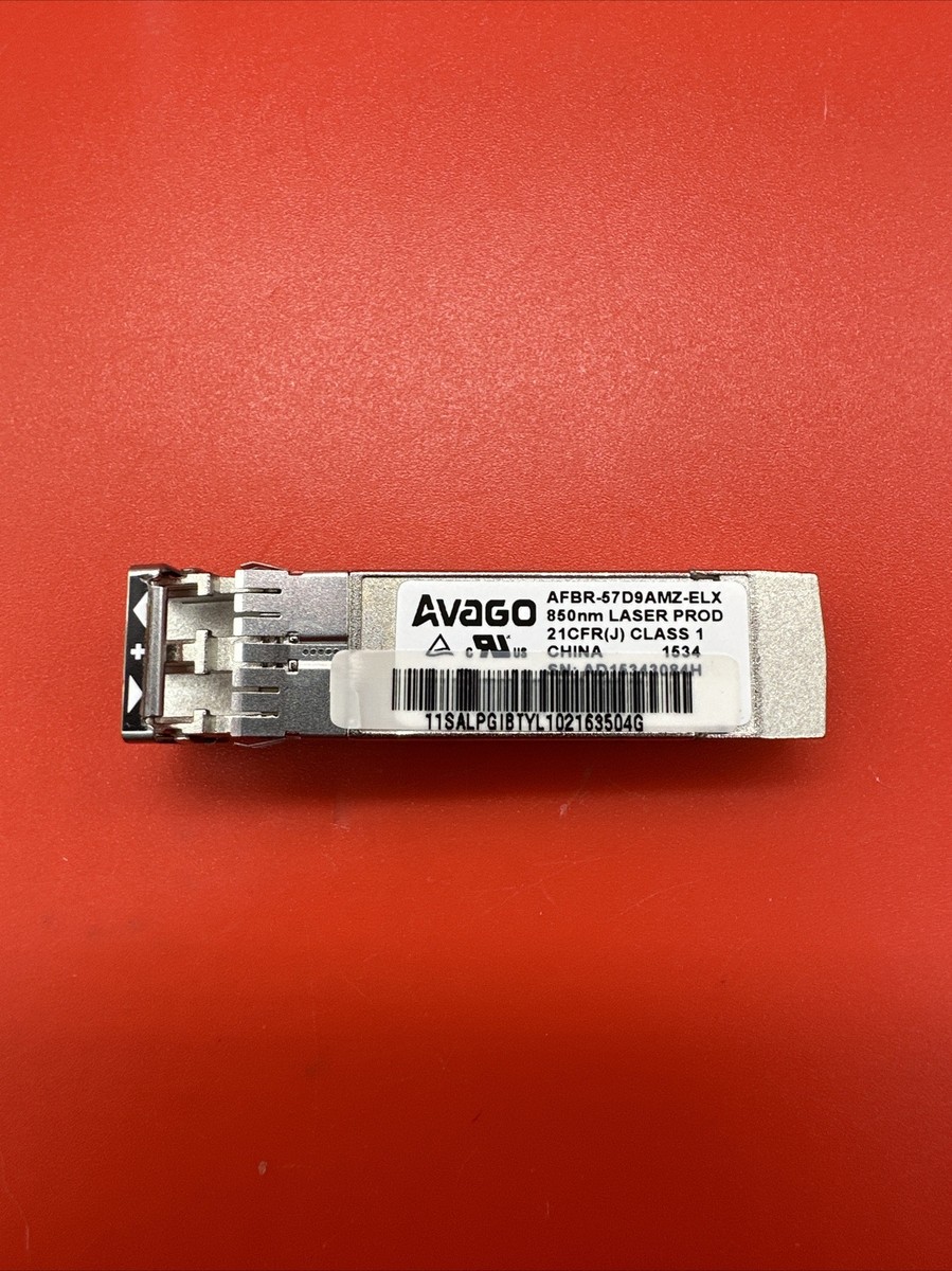 Avago AFBR-57D9AMZ-ELX 8GB FC SFP Transceiver Module Universal