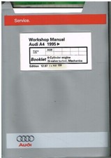 Audi A4 B5 2.7 V6 30v S4 Bi-turbo Agb Engine Mechanical 1995-97 Repair Manual Audi A4 B5 2.7 V6 30v S4 Bi-turbo Agb Engine Mechanical 1995-97 Repair Manual