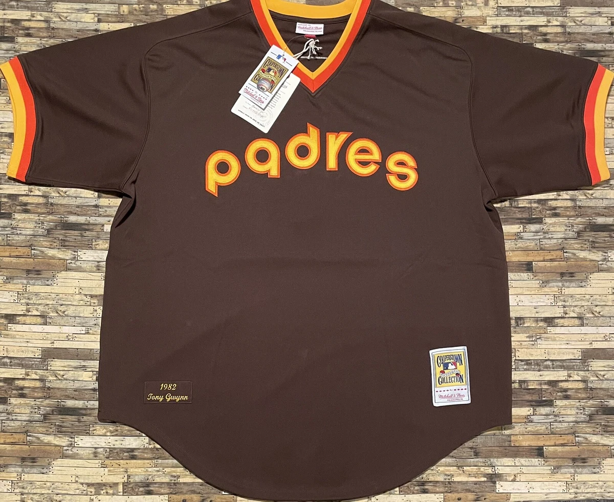 Authentic Mitchell & Ness MLB San Diego Padres Tony Gwynn Baseball Jersey