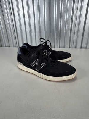 New Balance 574 Black w/ Gum Sole AM574BGR Men's Size 11