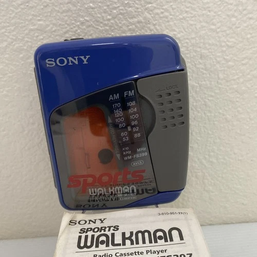 Vintage Sony Sports Walkman Mod WM-FS399 Radio Cassette Player