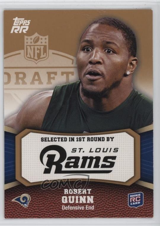 2011 Topps Rising Rookies Retail Orange Robert Quinn #121 RC 1q34