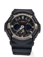 CASIO G-SHOCK Quartz Analog Digital Watch Black Resin Rugged Design Japan