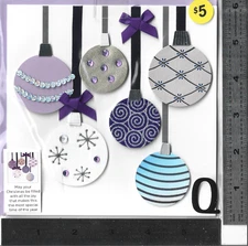 ( 3 ) -  $0 shipping   1  embellished Christmas  Card