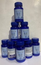 8 Pack Puritan's Pride Vitamin B-12 500 mcg Sublingual 100 Microlozenges