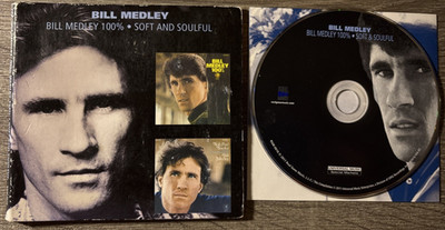 BILL MEDLEY - Bill Medley 100% /  Soft & Soulful : Double Album : 2011 VGC