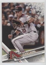 2017 Topps Holiday Wal-Mart Exclusive Metallic Snowflake Jake Lamb #HMW104 1u6