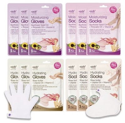 Epielle Hydrating & Moisturizing Hand & Foot Masks 12 Pairs Relieve and Soften!!