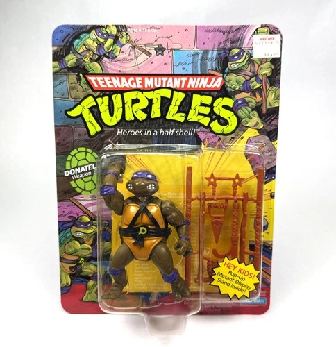 Donatello Vintage TMNT Ninja Turtles Figure New 1988 Pop Up Display Unpunched