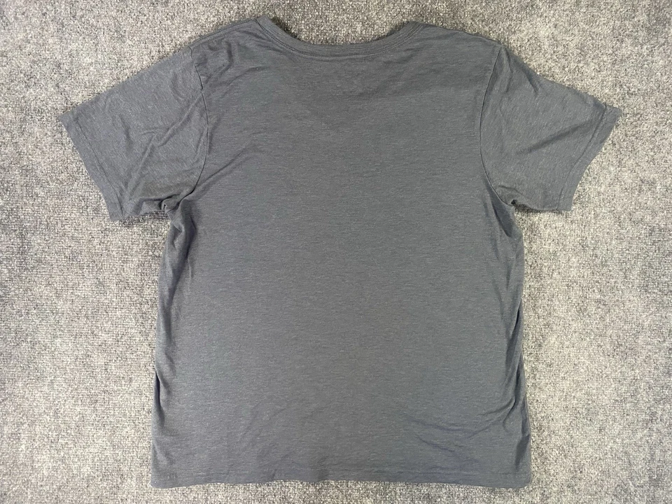 Camisa de pesca Ranger Boats para mujer grande manga corta cuello en V pizarra nueva sin etiquetas Foto 2 de 4