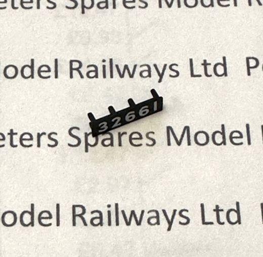 Dapol 110415 Terrier O Gauge Number Plate BR 32661