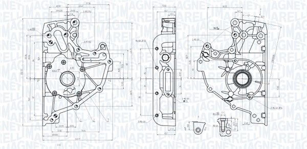 Magneti Marelli ÖLpumpe 351516000078 FüR Audi Seat Skoda VW-image