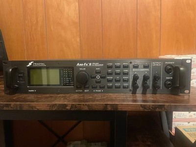 used Fractal Audio Axe FX II Mark II 2 Effect Rack Used Tested Working w/power c
