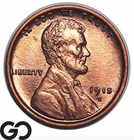 1915-D Lincoln Cent Wheat Penny *Premium Quality RED* Superb Gem BU++ RD