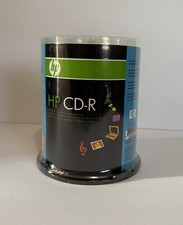 HP CD-R 80 Minute Music Recording 700MB 52x Speed 100 Pack Blanks New Sealed