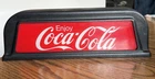 VINTAGE COCA COLA TOPPER LIGHT COVER  MODEL 778 EUC