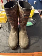 Academy Game Winner Scent Free 400g Thinsulate Ultra  Insulation Camo Boots SzY4