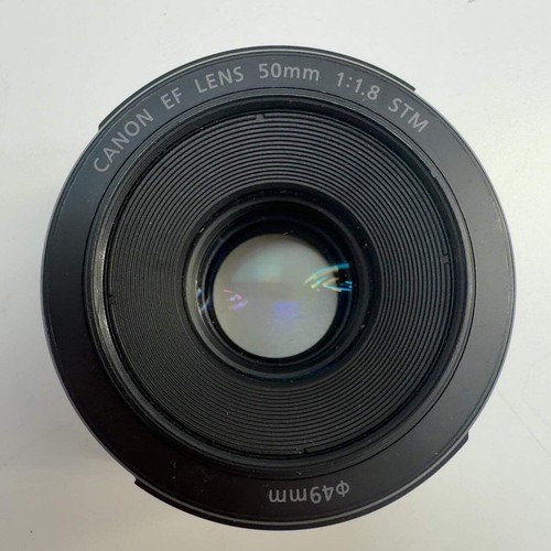 Canon EF 50mm 1:1.8 stm 50mm 1:1.8 stm Auto Lens