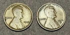 1915-P and 1915-D Lincoln Wheat Penny Cent Nice Low Mintage Fine - F+
