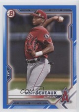 2021 Bowman Draft Blue 15/150 Trent Deveaux #BD-133 5aj
