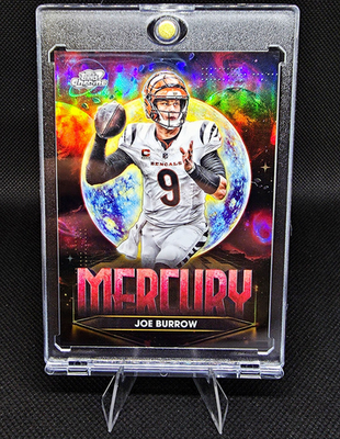 #ad Joe Burrow 2025 Topps Chrome Football Mercury Insert Bengals #PPM JB $280.00