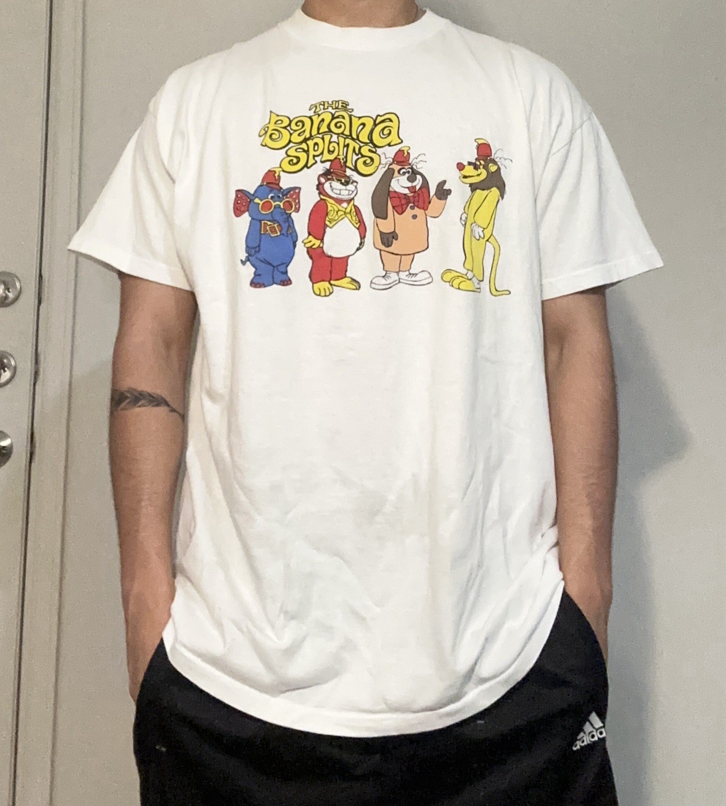 Rare vintage 90s Banana Splits T-shirt cartoon shirt