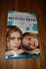 MARY-KATE AND ASHLEY OLSEN POSTER #2386 SO LITTLE TIME  RARE 24X36 (CIJ77)