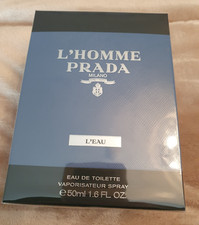 Prada L'HOMME L'EAU 50ml Eau De Toilette EDT Spray - Sealed Box - Authentic
