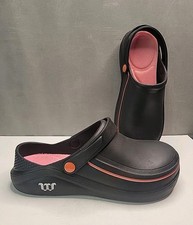 Unisex Chef Shoes Non-Slip Oil Resistant Kitchen Work Clogs Mens 8 Womens 10