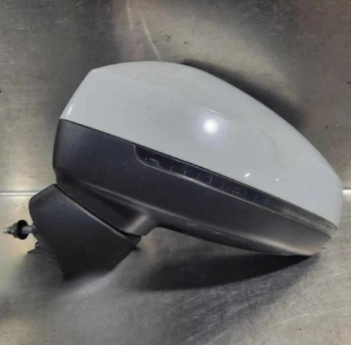 2015-2018 Audi A3 Left Driver Side View Power Mirror Door Assembly White Oem