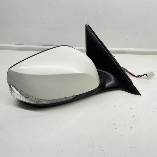 2014-2024 Infiniti Q50 Passenger (RH) Side Rear View Power Mirror White Used!