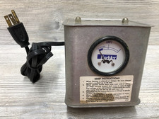 Vintage Koehler Wheat Battery Charger Model 1100-G1 Mining Helmet Headlamp