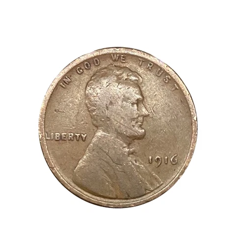 1916 Lincoln Wheat Penny Cent - G/VG Good or Better Very Nice