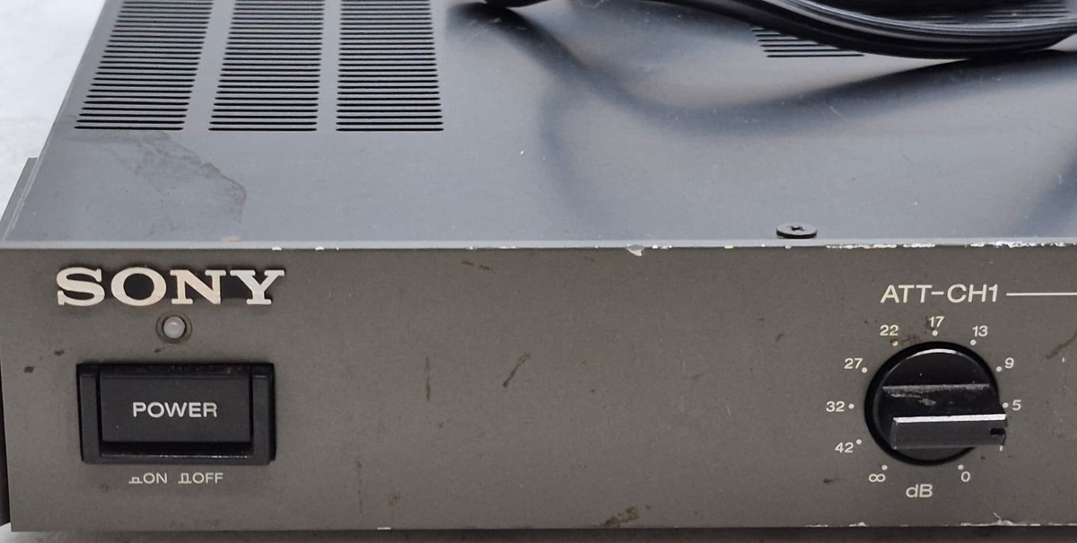 SONY SRP-P50 POWER AMPLIFIER - Missing Volume Knob | eBay
