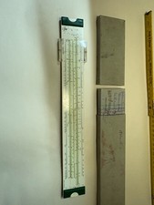 Rechenschieber Faber Castell  Mentor 52 / 80 mit Hülle #99/12