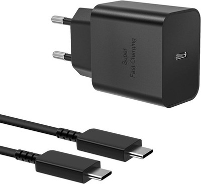 45W USB C Schnellladegerät Super Fast Charger Adapter für Samsung Ladekabel