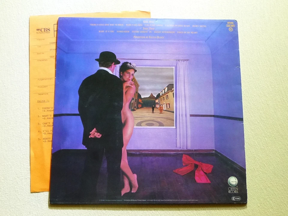 Sammy Hagar – Standing Hampton (Promotion Copy + Promo-Sheet, Unplayed) - Bild 3 von 4