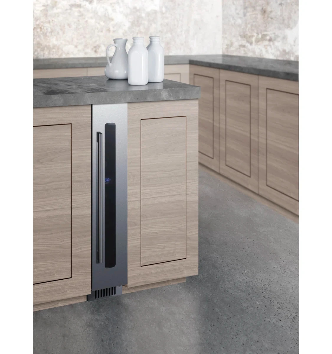Brand New Summit SWC007 6" Built-In Wine Cellar 7-Bottle Undercounter Cooler - Thumbnail 2