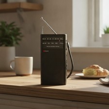 AM FM Radio Portable for Home Outdoor, Transistor Radio 2AA Battery Operated ...