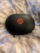 Authentic Beats by Dre Large Hard Carrying Case Black Red- Case Only