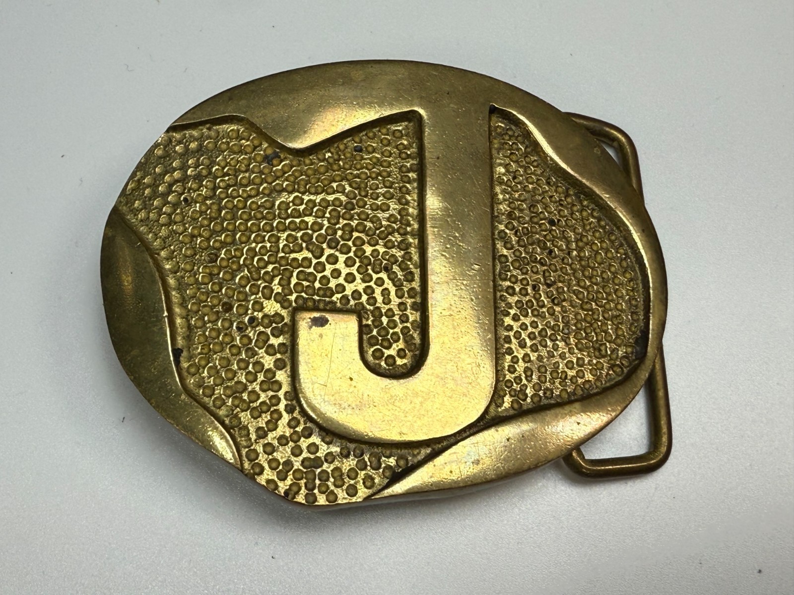 Custom Initial Letter J Unique Different Textured… - image 11