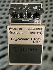 Boss AW-3 Dynamic Wah Auto Wah Guitar Bass Effects Pedal – Very Good Condition