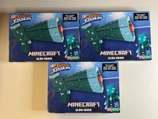 Lot of 3  NERF Super Soaker Minecraft Glow Squid Water Blaster Gun - BRAND NEW