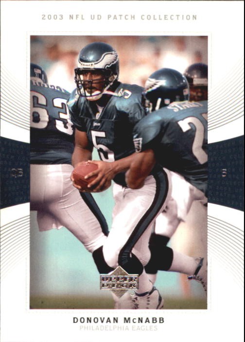 2003 UD Patch Collection #5 Donovan McNabb - FB
